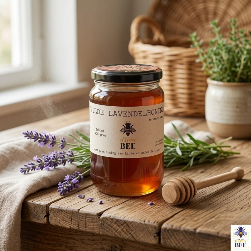 Wilde Lavendelhoning - 100% Puur uit Spanje