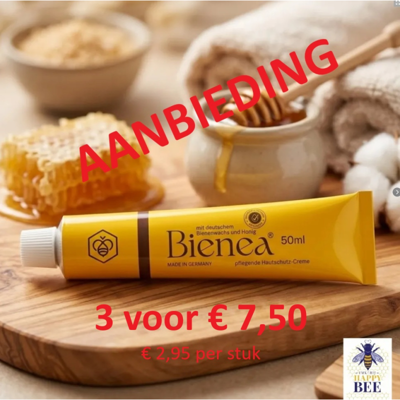 BIENEA® Huidbeschermingscrème met Honing & Bijenwas - 50 ml