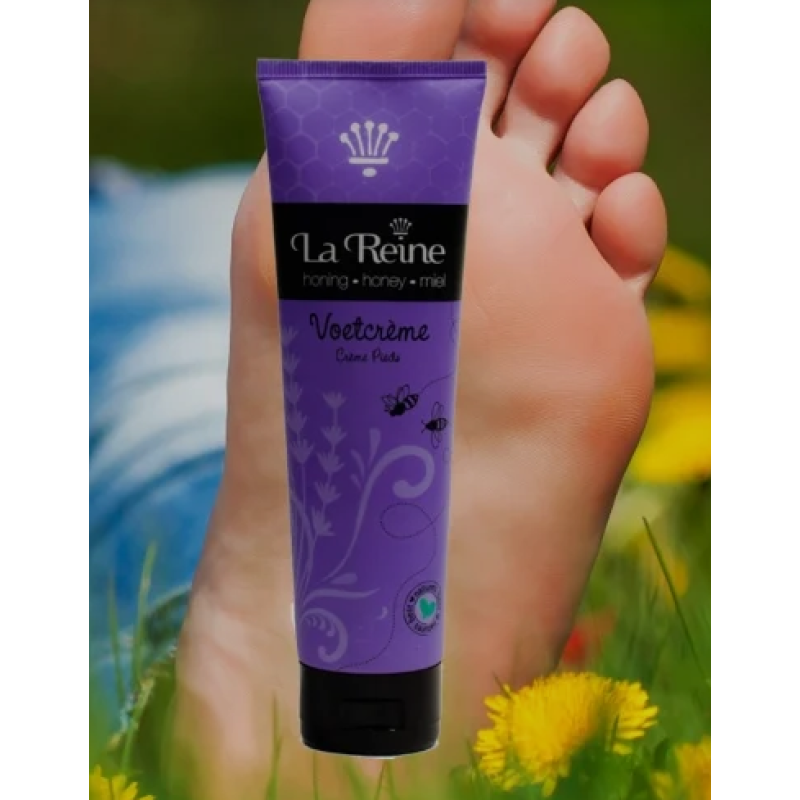 La Reine Honing Voetcrème – Natuurlijke Verzorging voor Droge Voeten en Kloven